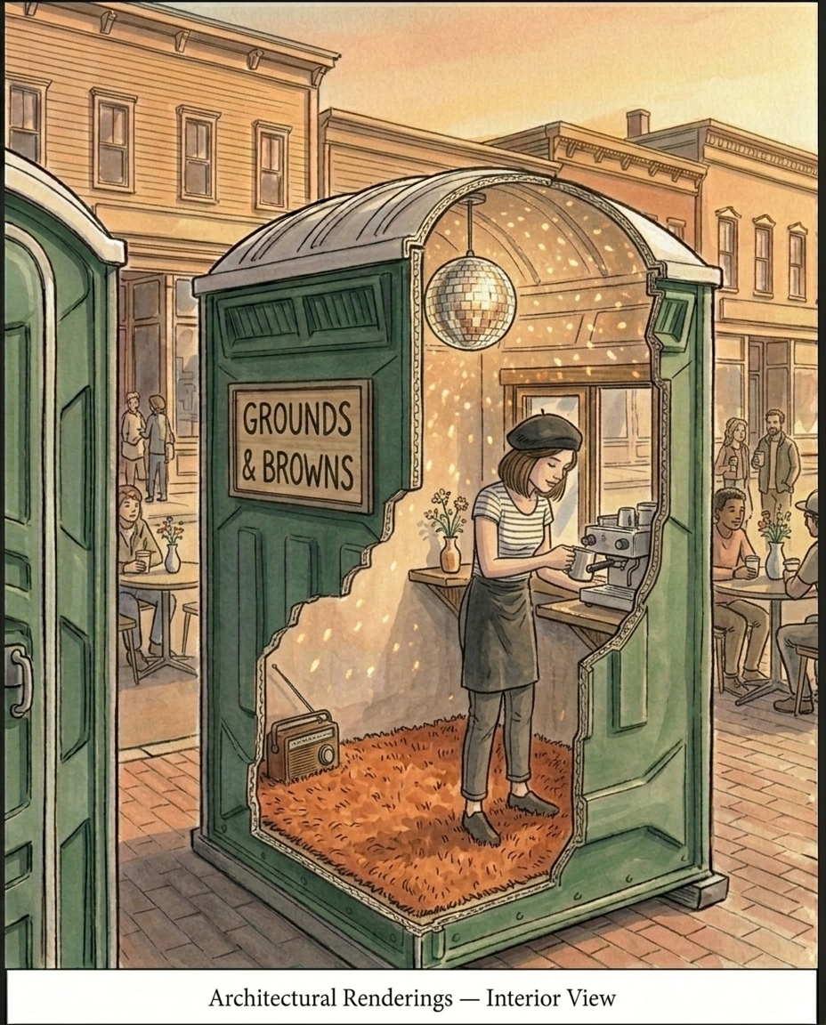 Inside the Grounds vestibule